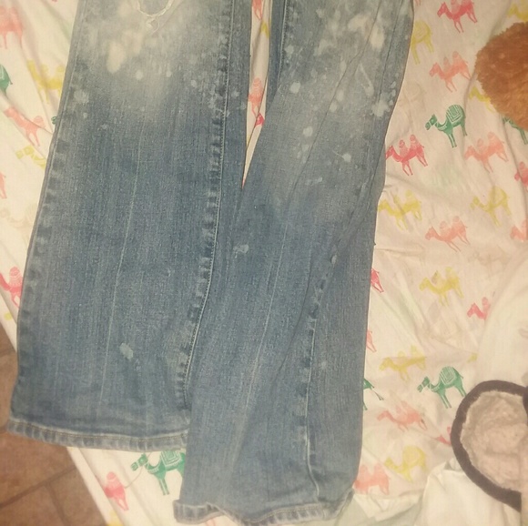 Acid washed ripped jeans - Picture 3 of 3